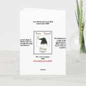 愛鳥 カード (裏面)