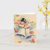 愛鳥 カード (黄色い花)