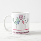 愛鳥 コーヒーマグカップ (左)