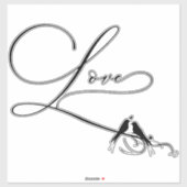 愛鳥 シール (シート)