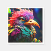 愛鳥 スタンダードカクテルナプキン (正面)