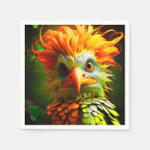 愛鳥 スタンダードカクテルナプキン (正面)