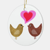 愛鳥 セラミックオーナメント (左)