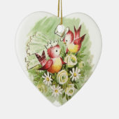 愛鳥 セラミックオーナメント (右)