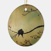 愛鳥 セラミックオーナメント (左)