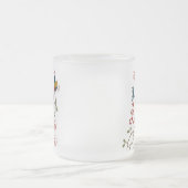 愛鳥 フロストグラスマグカップ (中央)