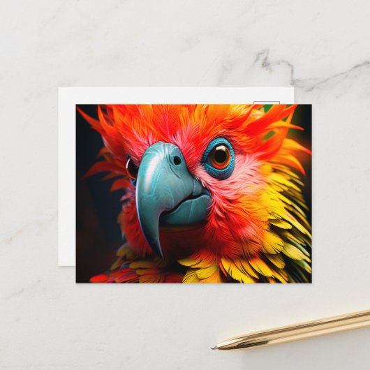 愛鳥 ポストカード (正面/裏面インサイチュ)