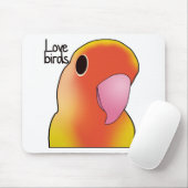 愛鳥 マウスパッド (マウス)