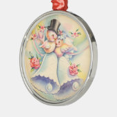 愛鳥 メタルオーナメント (左)