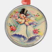 愛鳥 メタルオーナメント (正面)