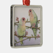 愛鳥 メタルオーナメント (右)