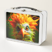 愛鳥 メタルランチボックス (正面)