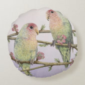 愛鳥 ラウンドクッション (裏面)