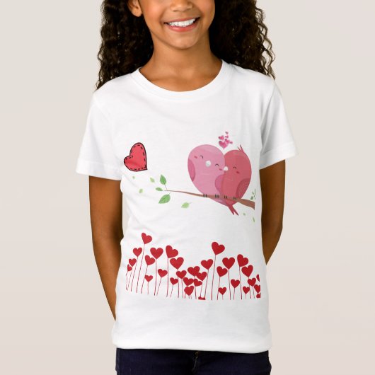 愛鳥 |子ども用Tシャツ Tシャツ (正面)
