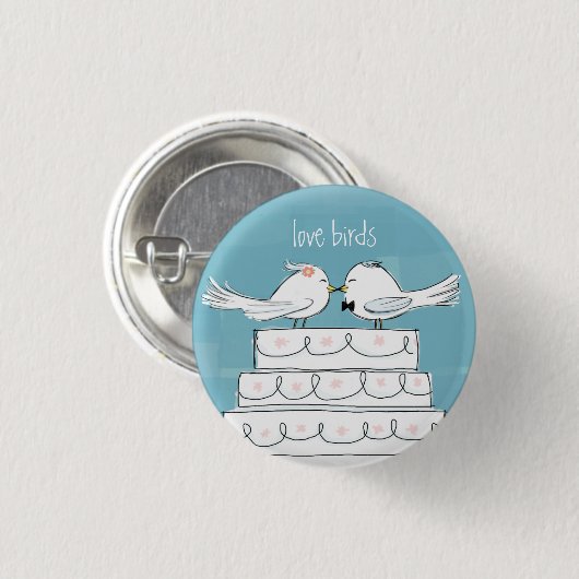 愛鳥 缶バッジ (正面&裏面)