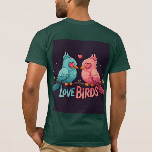 愛鳥 Tシャツ (裏面)