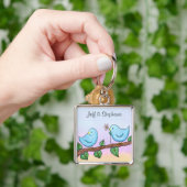 愛鳥Keychain キーホルダー (手)