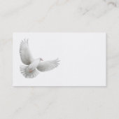 愛鳩のロマンチックな名刺 名刺 (裏面)