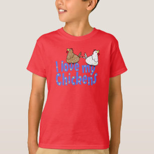 愛鶏-暗いChildrensTワイシャツ Tシャツ