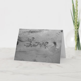 愛黒く及び白い挨拶状 カード