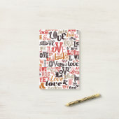 愛1 ポストイット (デスク上)