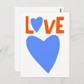 愛1 ポストカード (正面/裏面)