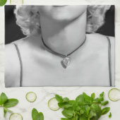 愛2の見て下さい キッチンタオル (折り畳み)