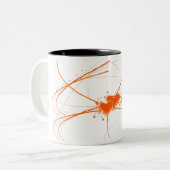 愛2マグ ツートーンマグカップ (正面左)