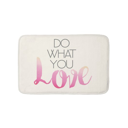 愛2何をして下さい バスマット (正面)