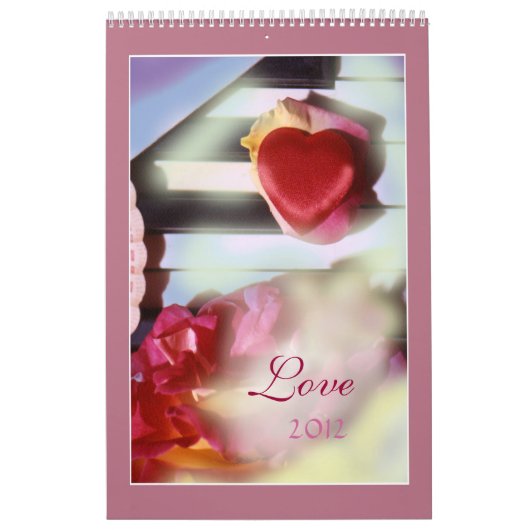 愛2012年 カレンダー (カバー)