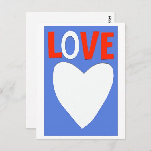 愛2 ポストカード (正面/裏面)
