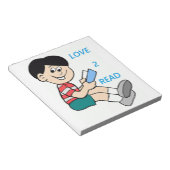 愛2 読 ノートパッド (アングル)