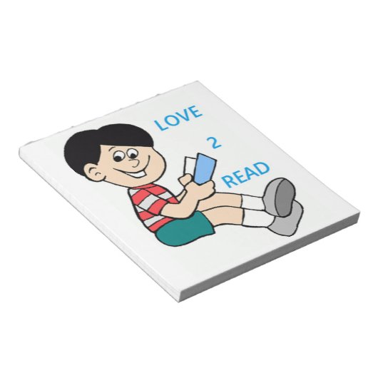 愛2 読 ノートパッド (アングル)