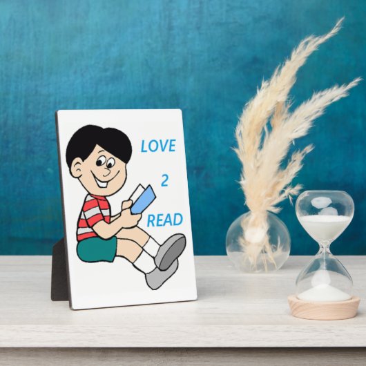 愛2 読 フォトプラーク (側面)