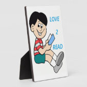 愛2 読 フォトプラーク (側面)