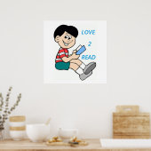 愛2 読 ポスター (キッチン)