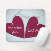 愛3何をして下さい マウスパッド (マウス)