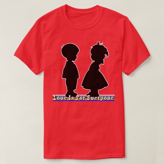 愛4すべて1 Tシャツ (デザイン正面)