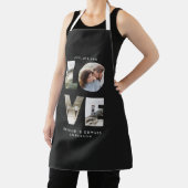 愛4写真シンプルのモダン贈パーソナライズされたり物 エプロン (インサイチュ)