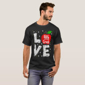 愛4年生アップル1 Tシャツ (正面フル)