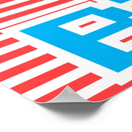 愛8ビット ポスター (角)