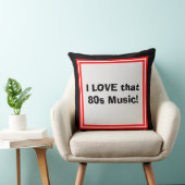 愛80s音楽装飾用クッション クッション (椅子)