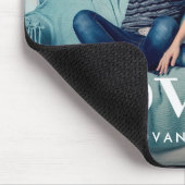 愛 |あなたの個人的な写真とハート マウスパッド (コーナー)