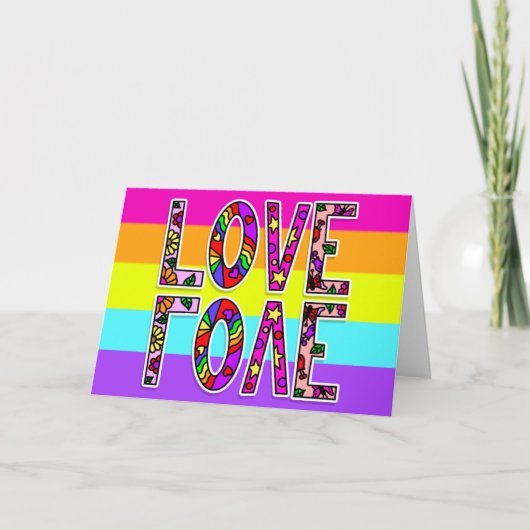 愛 | あなたをどれだけ愛しているか言葉にできない カード (正面)