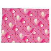 愛 – ありがとう – Valentine's Day大抱き枕 ラージペーパーバッグ (裏面)