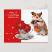 愛.おもしろいバレンタインデーはがき シーズンポストカード (正面)