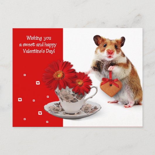 愛.おもしろいバレンタインデーはがき シーズンポストカード (正面)