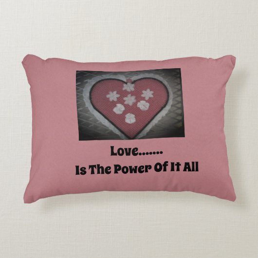 愛......それが全ての力なのか アクセントクッション (正面)