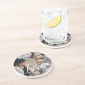 『愛』のカスタム名前をカスタムする写真 コースター (側面)