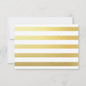 愛|アイルランドの結婚RSVPで幸運 出欠カード (裏面)